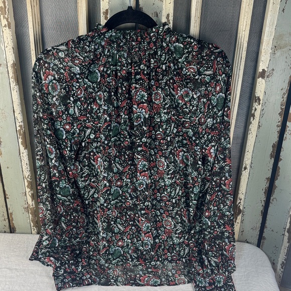 Rebecca Minkoff Multicolor Floral Blouse - Picture 6 of 16